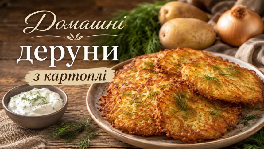 Як зробити деруни з картоплі: покроковий рецепт без зайвих інгредієнтів