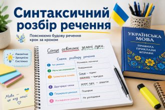 Як зробити синтаксичний розбір речення українською: покрокова інструкція з прикладами