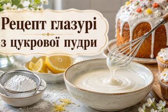 Як зробити глазур з цукрової пудри: рецепт для паски, кексів і тортів