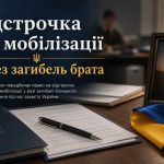 Чи мобілізують, якщо загинув брат на війні: підстава для відстрочки та які документи потрібні