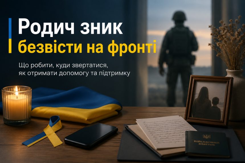 Що робити, якщо родич зник безвісти на війні: куди звертатися та які документи потрібні