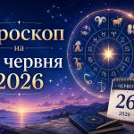 Гороскоп на сьогодні, 26 червня 2026, для всіх знаків Зодіаку: кохання, гроші та робота