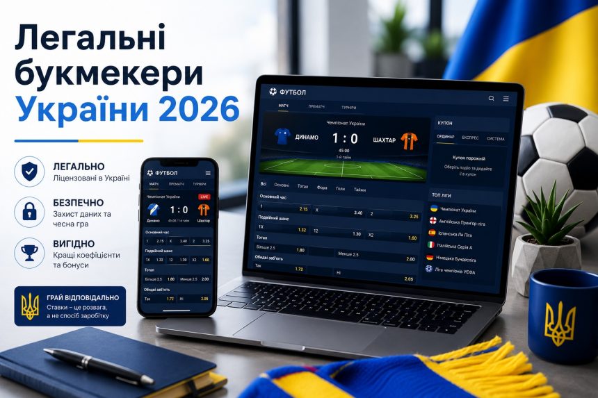 Як зробити ставку на футбол в Україні легально: інструкція для новачків