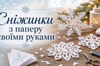 Як зробити сніжинку з паперу покроково: прості й складні візерунки, схеми та шаблони