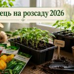 Коли сіяти перець на розсаду 2026 року: терміни за регіонами, замочування та пікірування