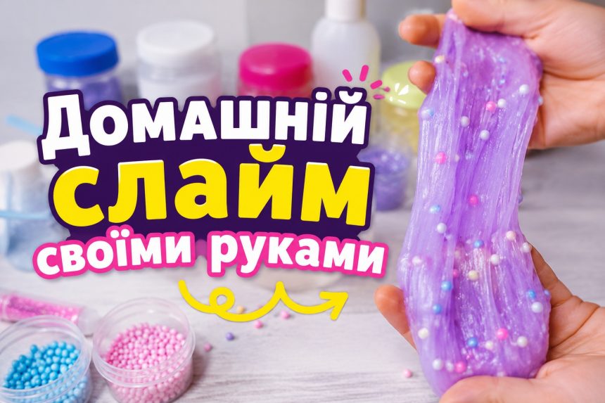 Як зробити слайм вдома: покрокові рецепти з клею ПВА, борної кислоти та без активатора