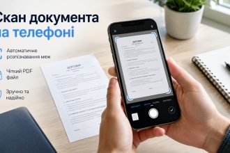 Як зробити скан-копію документа на телефоні без сканера: проста інструкція