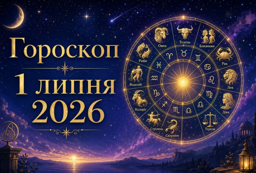 Гороскоп на сьогодні, 1 липня 2026, для всіх знаків Зодіаку: кохання, гроші та робота