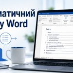 Як зробити зміст у Word автоматично та вручну: покрокова інструкція 2026