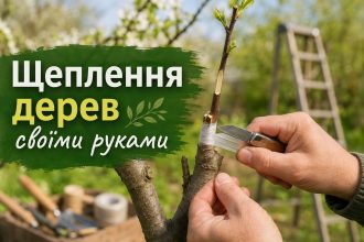 Як зробити щеплення дерев: копулювання, у розщеп, окулірування та фіксація