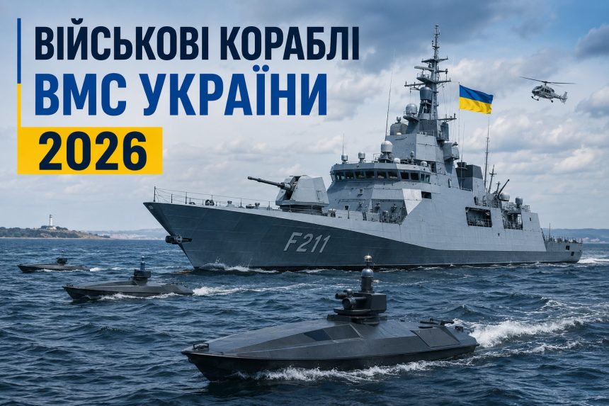 ВМС України у 2026 році: що сталося з флагманом «Гетьман Сагайдачний», нові кораблі та дрони Magura