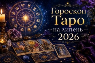 Гороскоп Таро на липень 2026 для всіх знаків Зодіаку: кохання, гроші, робота і важливі дати