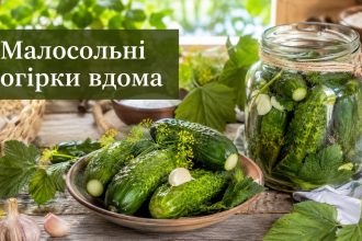 Як зробити малосольні огірки швидко: рецепт за 24 години у пакеті чи банці