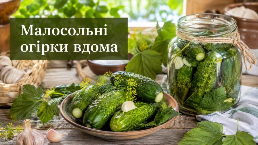 Як зробити малосольні огірки швидко: рецепт за 24 години у пакеті чи банці