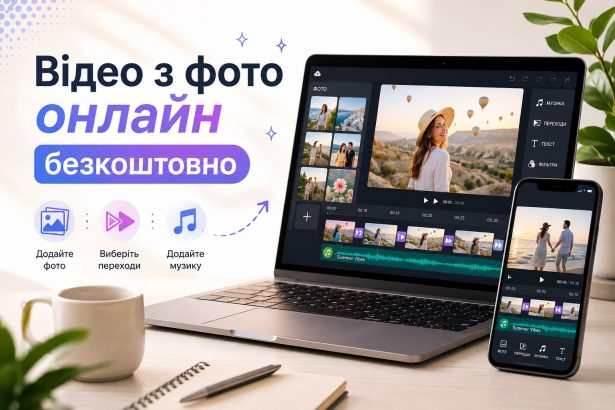 Як зробити відео з фото онлайн безкоштовно: топ сервісів 2026