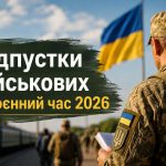 Відпустка військовослужбовців у воєнний час 2026: види, тривалість і правила оформлення