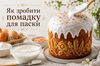 Помадка для паски з цукрової пудри: як зробити біле покриття без тріщин і липкості