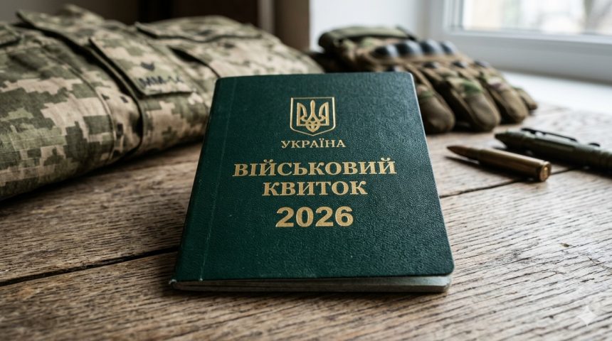 Військовий квиток в Україні 2026: які бувають види та як його отримати