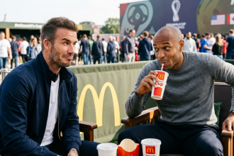 Чому реклама McDonald’s з Бекхемом і Анрі стала хітом: новий ролик до чемпіонату світу 2026 набирає мільйони переглядів