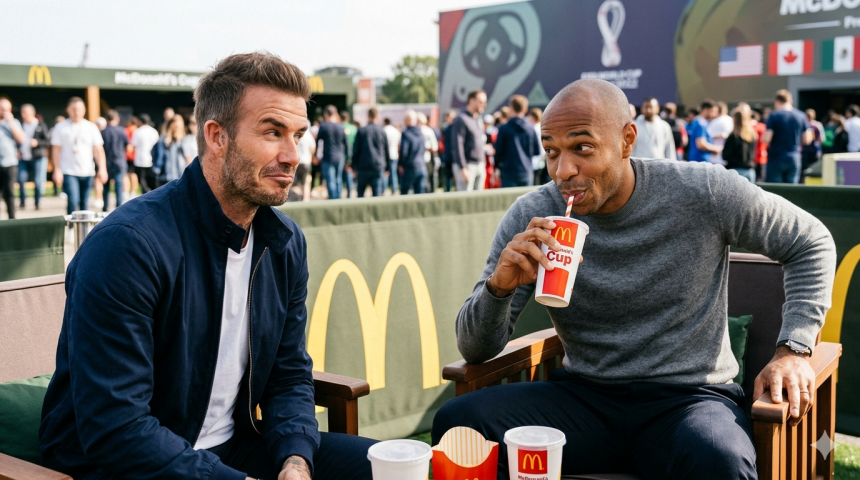 Чому реклама McDonald’s з Бекхемом і Анрі стала хітом: новий ролик до чемпіонату світу 2026 набирає мільйони переглядів