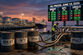 Ціни на нафту 10 червня 2026 — скільки коштує Brent, WTI та Urals сьогодні