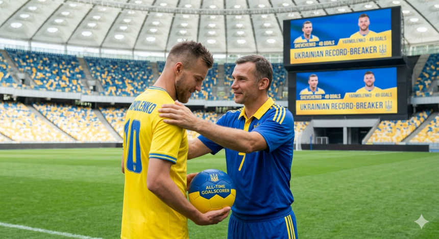 Як Ярмоленко перевершив Шевченка та встановив новий рекорд збірної України