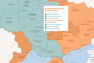 Повітряна тривога в Україні 3 червня 2026: онлайн-карта сирен у режимі реального часу