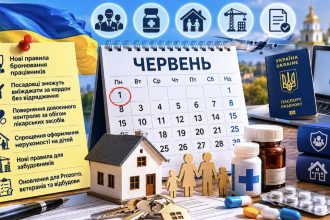 Що зміниться в Україні у червні 2026 року: повний список нових правил для громадян і бізнесу