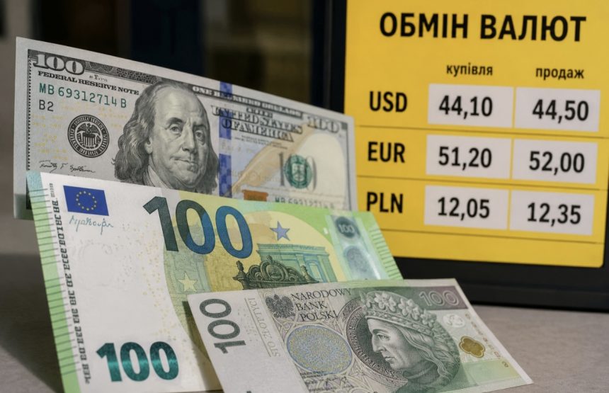 Курс валют на 2.06.2026: скільки коштують долар євро і злотий