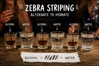 Що таке Zebra Striping і чи допомагає цей метод уникнути похмілля після алкоголю