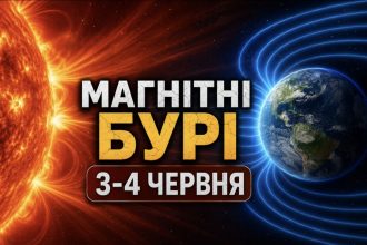 Магнітні бурі 3-4 червня 2026: який K-індекс сьогодні та як сонячна активність вплине на самопочуття