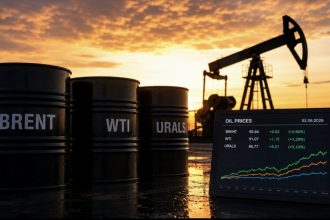 Ціни на нафту 3 червня 2026 — скільки коштує Brent, WTI та Urals сьогодні