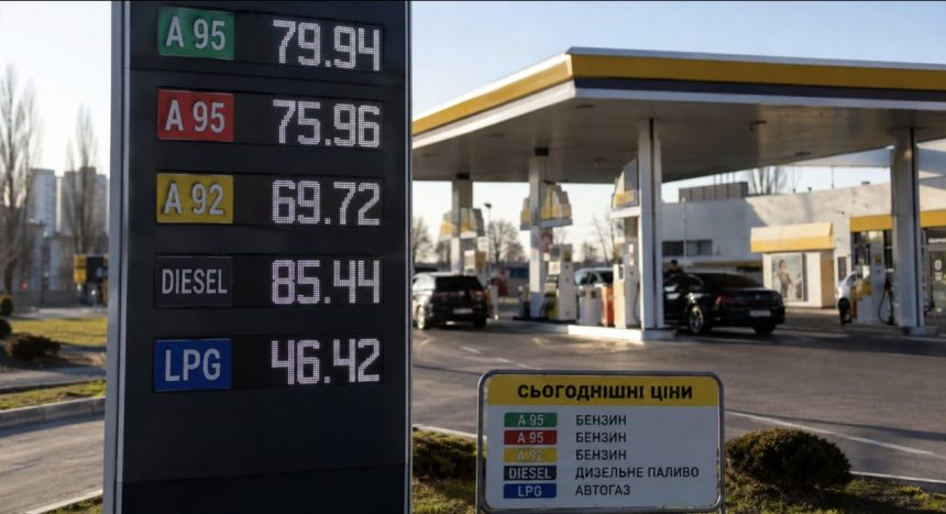 Актуальні ціни на бензин, дизель і газ на АЗС України 3 червня 2026 року: скільки коштує літр пального сьогодні