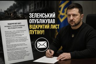 Зеленський опублікував відкритий лист путіну та закликав до особистої зустрічі для завершення війни