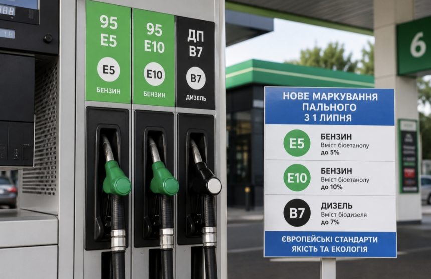 Маркування пального E5, E10 і B7: які авто можуть мати проблеми після змін на АЗС
