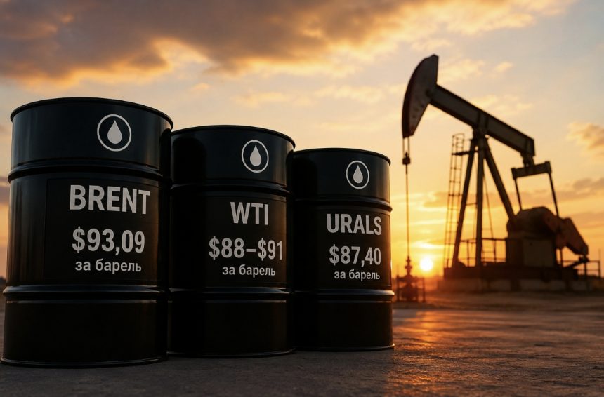 Ціни на нафту 8 червня 2026 — скільки коштує Brent, WTI та Urals сьогодні