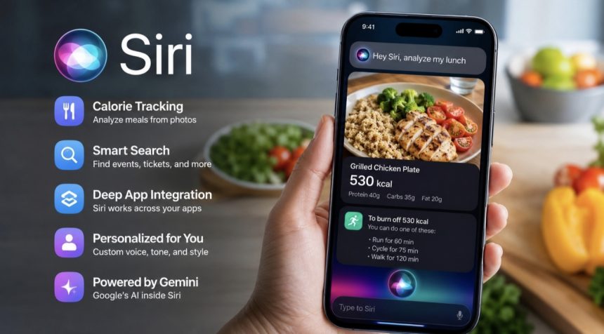 Як підрахувати калорії за фото їжі на iPhone: Apple показала нові можливості Siri з ШІ