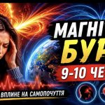 Як магнітна буря 6–7 червня вплине на здоров'я, сон та емоційний стан людей