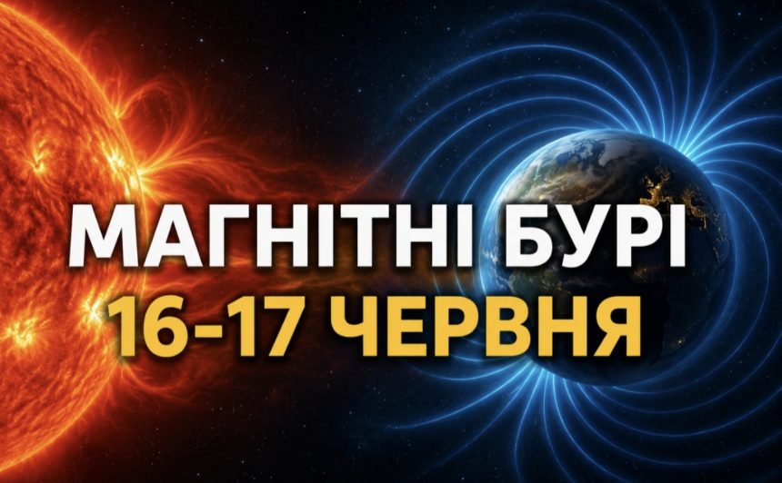 Магнітні бурі 16-17 червня 2026: який K-індекс сьогодні та як сонячна активність вплине на самопочуття