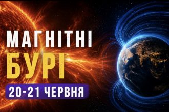 Магнітні бурі 20–21 червня 2026: який K-індекс сьогодні та як сонячна активність вплине на самопочуття