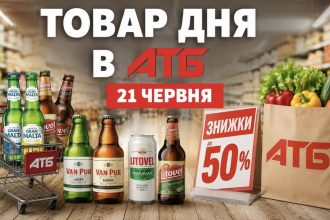 Товар дня в АТБ 21 червня 2026 — що можна купити сьогодні зі знижкою до 50%