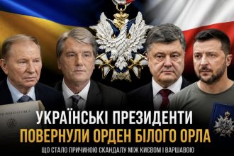 Що таке орден Білого Орла і чому українські президенти від нього відмовились
