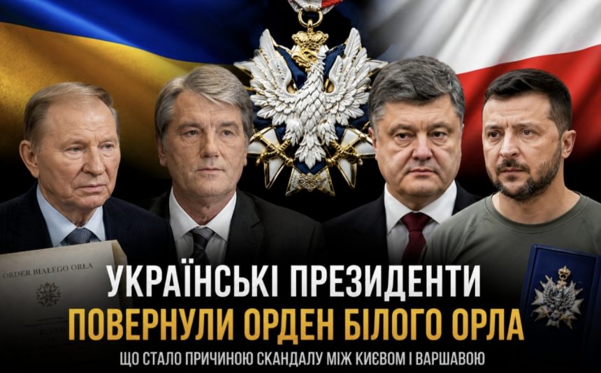 Що таке орден Білого Орла і чому українські президенти від нього відмовились