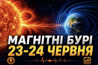 Чи буде магнітна буря 23 і 24 червня 2026 року: прогноз сонячної активності та поради лікарів