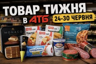 Товар тижня в АТБ 24–30 червня: які продукти можна купити зі знижками до 52%