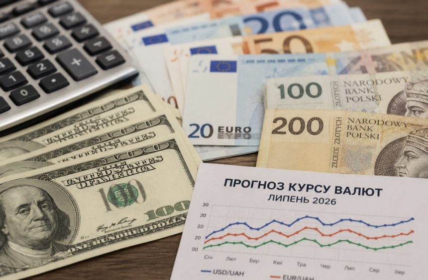 Курс долара, євро та злотого в липні 2026: скільки може коштувати валюта в обмінниках