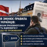Данія першою в ЄС обмежує посвідки на проживання для українських чоловіків: які зміни пропонує уряд