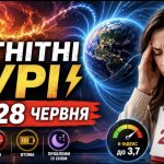 Магнітні бурі 27–28 червня 2026: який K-індекс сьогодні та як сонячна активність вплине на самопочуття