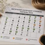 Місячний календар стрижок на липень 2026: найкращі дні для стрижки та догляду за волоссям