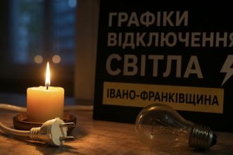 Погодинні відключення світла на Прикарпатті: які черги залишаться без електроенергії сьогодні